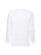 Fruit Valueweight Long Sleeve-T, Fehér hosszú ujjú, kerek nyakú póló, 100% pamut, 160 gr, S-től 2XL-ig - ingek, pólók - Tartex munkaruházat