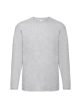 Fruit Valueweight Long Sleeve-T, SZÍNES hosszú ujjú, kerek nyakú póló, 100% pamut, 165 gr, S-től 2XL-ig - ingek, pólók - Tartex munkaruházat