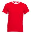 Fruit Ringer T, kontrasztos színű rövid ujjú póló, 165 gr, S-2XL-ig - ingek, pólók - Tartex munkaruházat