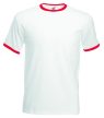 Fruit Ringer T, kontrasztos színű rövid ujjú póló, 165 gr, S-2XL-ig - ingek, pólók - Tartex munkaruházat