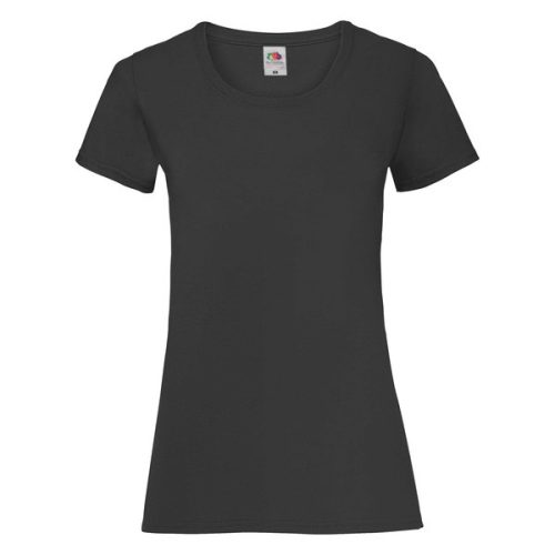 Fruit Lady-Fit Valueweight T, női rövid ujjú, kerek nyakú póló, 100% pamut, XS-2XL-ig, TÖBB SZÍNBEN!