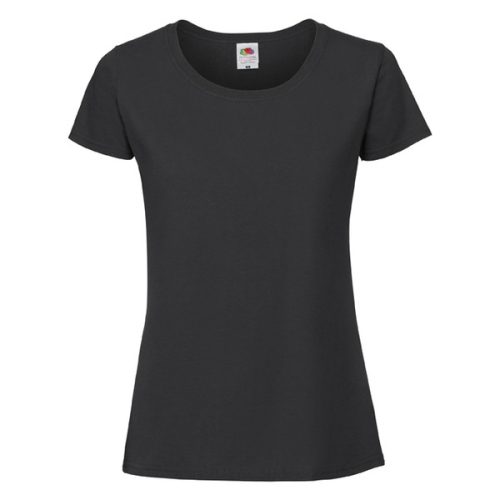 Fruit Lady-Fit Ringspun Premium T, női rövid ujjú, kerek nyakú  póló, 100% pamut, XS-2XL-ig, TÖBB SZÍNBEN!