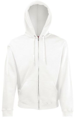 Fruit Hooded Sweat Jacket, kapucnis pulóver, fehér és színes, S-2XL-ig