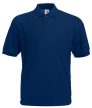Fruit 65/35, fehér és színes galléros, rövid ujjú póló, 65% PE+35% pamut, 180 gr, 3-5XL-ig - férfi, unisex rövid ujjú póló - Tartex munkaruházat