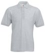 Fruit 65/35 Polo, fehér és színes galléros, rövid ujjú póló, 65% PE+35% pamut, 180 gr, S-2XL-ig - férfi, unisex rövid ujjú póló - Tartex munkaruházat