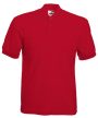 Fruit 65/35 Polo, fehér és színes galléros, rövid ujjú póló, 65% PE+35% pamut, 180 gr, S-2XL-ig - férfi, unisex rövid ujjú póló - Tartex munkaruházat