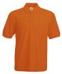 Fruit 65/35 Polo, fehér és színes galléros, rövid ujjú póló, 65% PE+35% pamut, 180 gr, S-2XL-ig - férfi, unisex rövid ujjú póló - Tartex munkaruházat