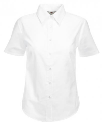 Fruit Lady-Fit Short Sleeve Oxford Shirt