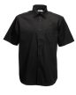 Fruit Short Sleeve Poplin Shirt, rövid ujjú férfi ing, S-3XL-ig, KIFUTÓ! - férfi rövid ujjú ing - Tartex munkaruházat