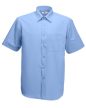 Fruit Short Sleeve Poplin Shirt, rövid ujjú férfi ing, S-3XL-ig, KIFUTÓ! - férfi rövid ujjú ing - Tartex munkaruházat