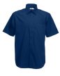 Fruit Short Sleeve Poplin Shirt, rövid ujjú férfi ing, S-3XL-ig, KIFUTÓ! - férfi rövid ujjú ing - Tartex munkaruházat