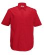 Fruit Short Sleeve Poplin Shirt, rövid ujjú férfi ing, S-3XL-ig, KIFUTÓ! - férfi rövid ujjú ing - Tartex munkaruházat