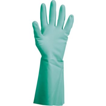NITRIL, ZÖLD VEGYSZERÁLLO KESZTYÜ, 32CM/0,9MM, ÉRDESITETT, 7-8-9-10-es méretekben - mártott kesztyű - Tartex webáruház munkavédelmi kesztyűk