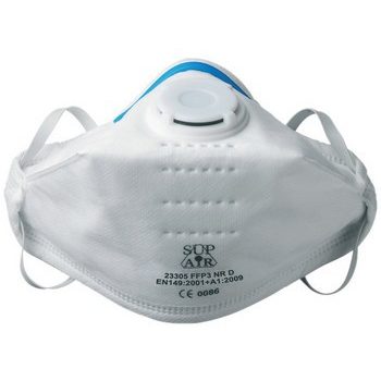 SUPAIR® PANELES FFP3 NR D, paneles szelepes porálarc, 20 db/doboz - ffp2 maszk - Tartex webáruház