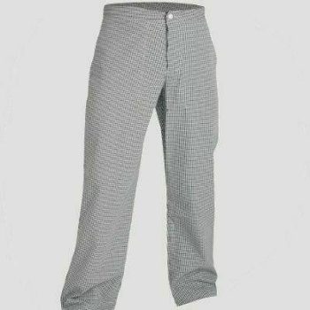 Gasztro pepita szakácsnadrág, gumis derék, 100% pamut, XS-3XL-ig - szakácsnadrág - Tartex munkaruházat