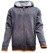 Kapucnis kardigán XS-4XL-ig, 100% pamut, TÖBB SZÍNBEN! - pulóver - Tartex munkaruházat