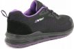 4WRK HORNA S1 Purple női munkavédelmi félcipő – sportos biztonsági cipő Flyknit felsőrésszel, 35-41-ig
