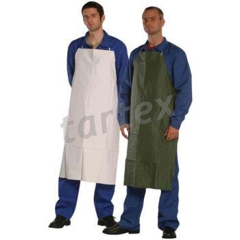 Sav- és lúgálló zöld PVC kötény, 120 * 90 cm - munkakötény - Tartex munkaruházat
