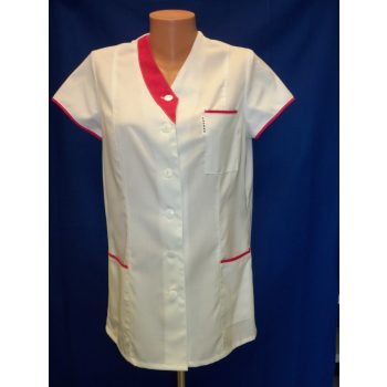 HELGA RÖVID UJJÚ NŐI TUNIKA  fehér S-2XL-ig - köpeny - Tartex munkaruházat