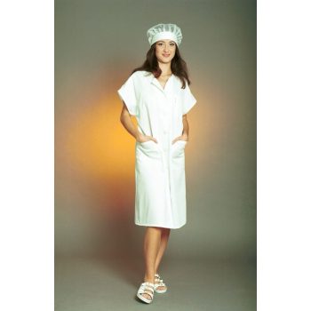 ÉVI EJTETT VÁLLÚ NŐI KÖPENY színes, 40-56-ig, CSAK RENDELÉSRE! - női rövid ujjú köpeny - Tartex munkaruházat