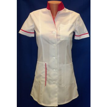 ADÉL RÖVID UJJÚ NŐI TUNIKA,  fehér 3XL-5XL-ig - köpeny - Tartex munkaruházat