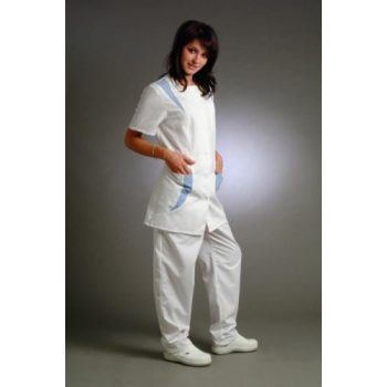 DÓRI  RÖVID UJJÚ NŐI TUNIKA, színes, 3-5XL CSAK RENDELÉSRE! - női rövid ujjú köpeny - Tartex munkaruházat