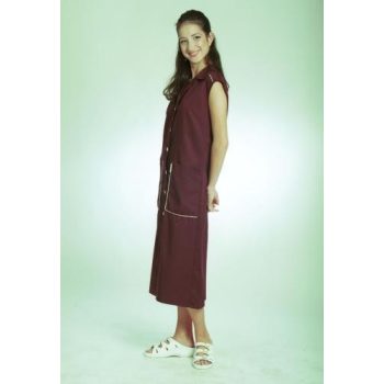 ÁGI TEILÁS ELEJŰ UJJATLAN KÖPENY színes 58-64-ig, CSAK RENDELÉSRE! - női rövid ujjú köpeny - Tartex munkaruházat