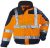 AIRPORT FLUO narancs/kék Breathane kabát, M-2XL-ig - láthatósági kabátok - Tartex webáruház