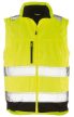 HI-WAY XTRA FLUO PE 2/1 sárga/fekete kabát, S-3XL-ig - láthatósági kabátok - Tartex webáruház