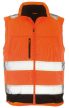 HI-WAY XTRA FLUO PE 2/1 sárga/fekete kabát, S-3XL-ig - láthatósági kabátok - Tartex webáruház