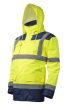 KANATA 4/1 HI-VIZ SÁRGA/KÉK PE KABÁT, S-6XL-ig - láthatósági kabátok - Tartex webáruház