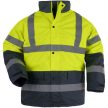 ROADWAY FLUO TÉLI BÉLELT KABÁT, S-5XL-ig - téli munkáskabát - Tartex webáruház