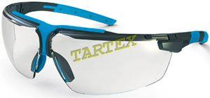 Uvex I-3 szemüveg, kék keret, víztiszta lencse