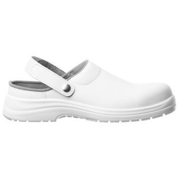Okenite SB SRC unisex védőklumpa – kompozit orrmerevítő, ESD, csúszásbiztos, fehér, 36-47-ig - munkavédelmi papucs - Tartex webáruház munkavédelmi kesztyűk
