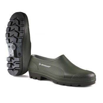 Dunlop Wellie ZÖLD PVC papucs, 36-46-ig - munkavédelmi papucs - Tartex webáruház munkavédelmi kesztyűk