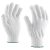 Plattírozott kevertszálas kötött cérnakesztyű pamut-poliamid anyagból, háromszálas kivitelben, CE EN388 minősítés