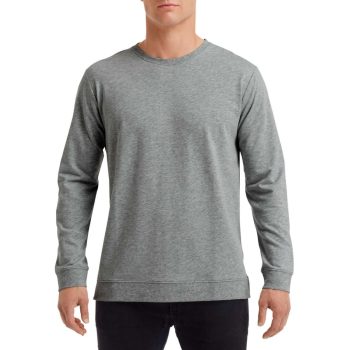 UNISEX LIGHT TERRY CREW Sweatshirt, pulóver, SZÍNES, S-től 2XL-ig, 60% pamut+40% PE - férfi pulóver - Tartex munkaruházat