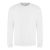 Just Hoods Crewneck Sweatshirt, kerek nyakú pulóver, FEHÉR, XS-től 2XL-ig, 80% pamut+20% PE - pulóver - Tartex munkaruházat