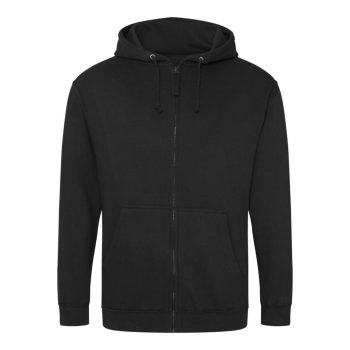 Just Hoods Full Zip Hooded Fleece kapucnis pulóver, kardigán, 80% pamut+20% PE, 280 gr, 3-5XL-ig - pulóver - Tartex munkaruházat