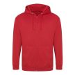Just Hoods Full Zip Hooded Fleece kapucnis pulóver, kardigán, 80% pamut+20% PE, 280 gr, S-2XL-ig - pulóver - Tartex munkaruházat