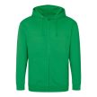Just Hoods Full Zip Hooded Fleece kapucnis pulóver, kardigán, 80% pamut+20% PE, 280 gr, S-2XL-ig - pulóver - Tartex munkaruházat