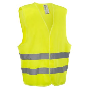 Jól láthatósági mellény, Fluo sárga, S-4XL-ig - jól láthatósági mellény - Tartex webáruház