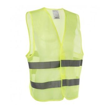 Jól láthatósági mellény, Fluo sárga, S-3XL-ig - jól láthatósági mellény - Tartex webáruház