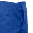 ECOblue kevertszálas derekas munkásnadrág – királykék, térdvédős, zsebes, 65% PES / 35% pamut, M-5XL-ig - derekas munkanadrág - Tartex munkaruházat