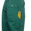 ECOgreen zöld kevertszálas derekas nadrág, L-5XL-ig - derekas munkanadrág - Tartex munkaruházat