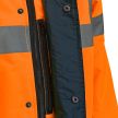 FLASHBACK FLUO BÉLELT TÉLIKABÁT, Narancs-Kék, S-5XL-ig - téli munkáskabát - Tartex webáruház