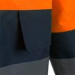 FLASHBACK FLUO BÉLELT TÉLIKABÁT, Narancs-Kék, S-5XL-ig - téli munkáskabát - Tartex webáruház