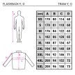 FLASHBACK FLUO BÉLELT TÉLIKABÁT, Narancs-Kék, S-5XL-ig - téli munkáskabát - Tartex webáruház