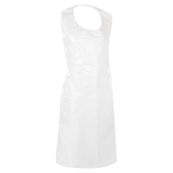 Polietilén kötény, 32 mic vastag, 135 x 110 cm, 50 db/csomag! - munkakötény - Tartex webáruház