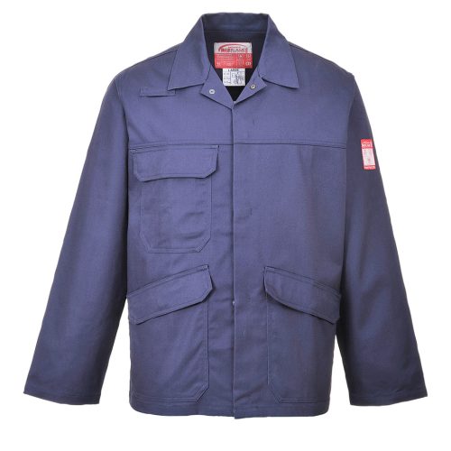 lángálló kabát Portwest Bizflame Work, 100% pamut, S-3XL-ig